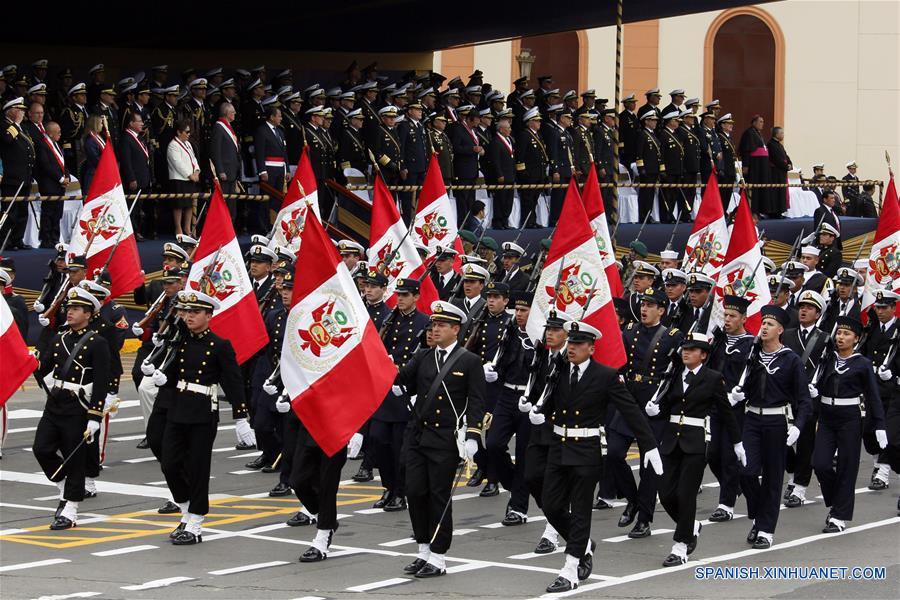 (1)PERU-CALLAO-MILITARES-CONMEMORACION