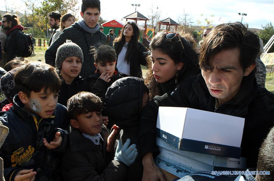 (1)GRECIA-ATENAS-SOCIEDAD-REFUGIADOS