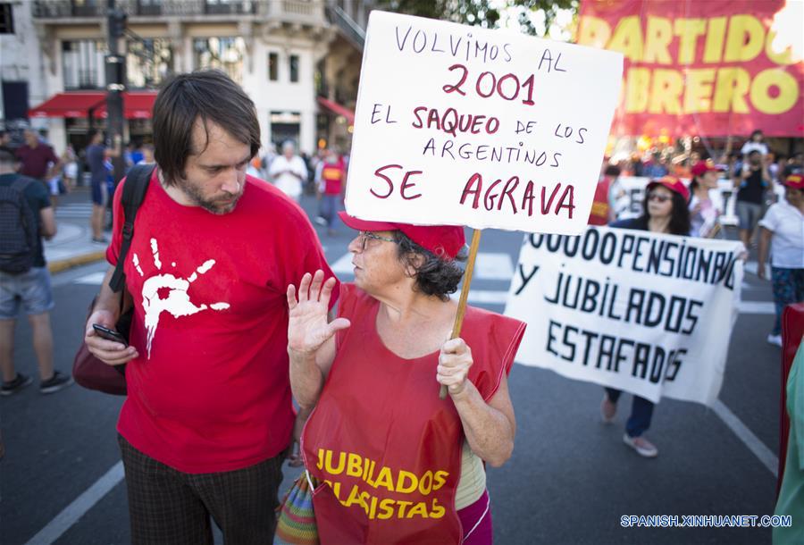 (1)ARGENTINA-BUENOS AIRES-SOCIEDAD-PROTESTA