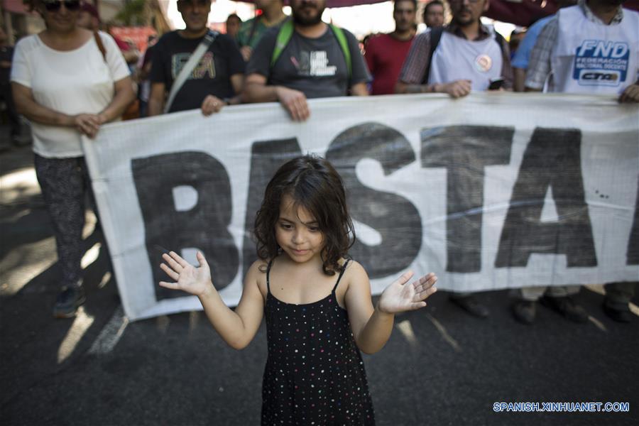 (2)ARGENTINA-BUENOS AIRES-SOCIEDAD-PROTESTA