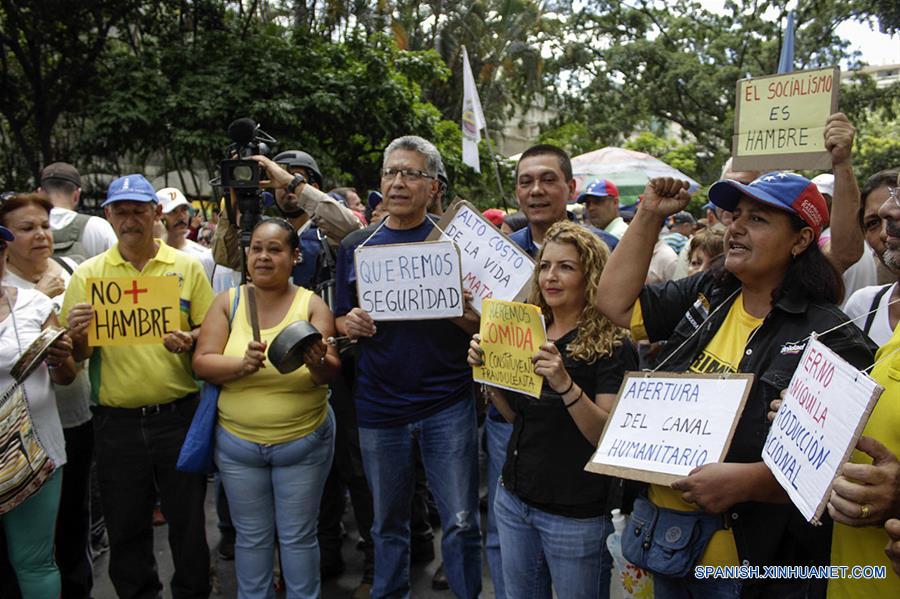 (4)VENEZUELA-CARACAS-SOCIEDAD-PROTESTA