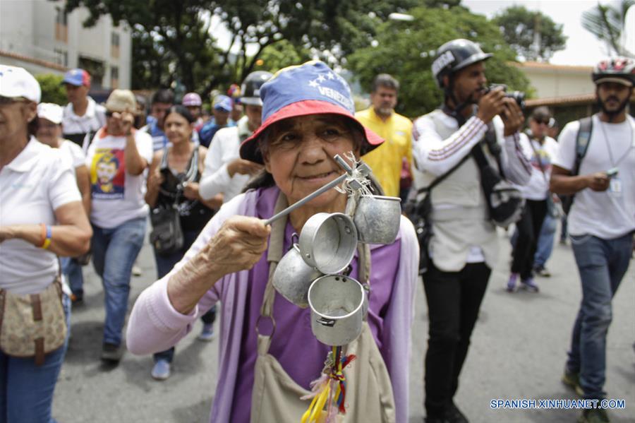 (7)VENEZUELA-CARACAS-SOCIEDAD-PROTESTA
