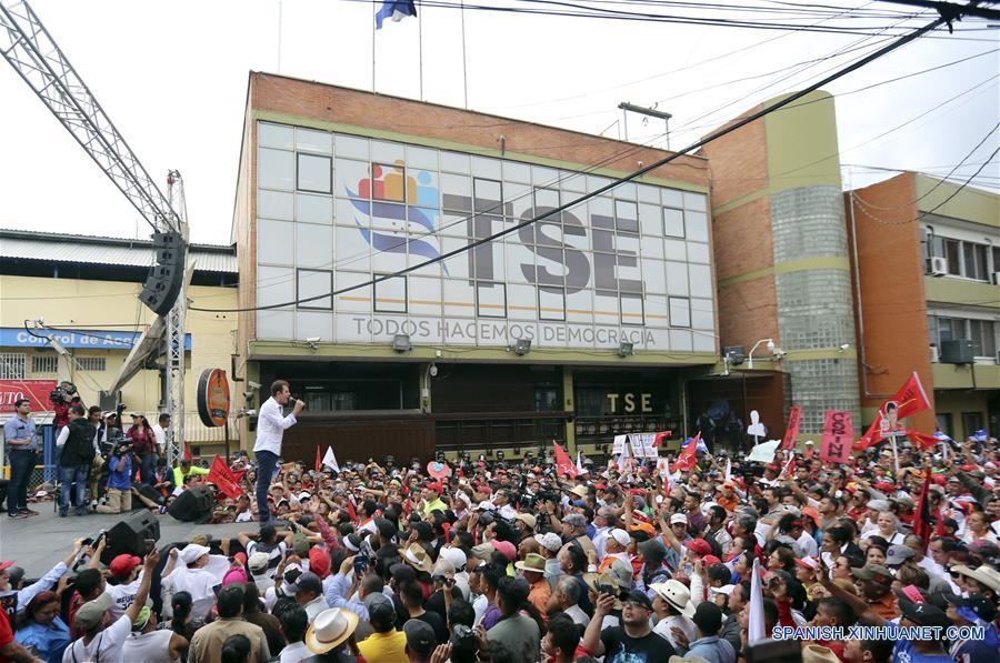 (1)HONDURAS-TEGUCIGALPA-POLITICA-ELECCIONES
