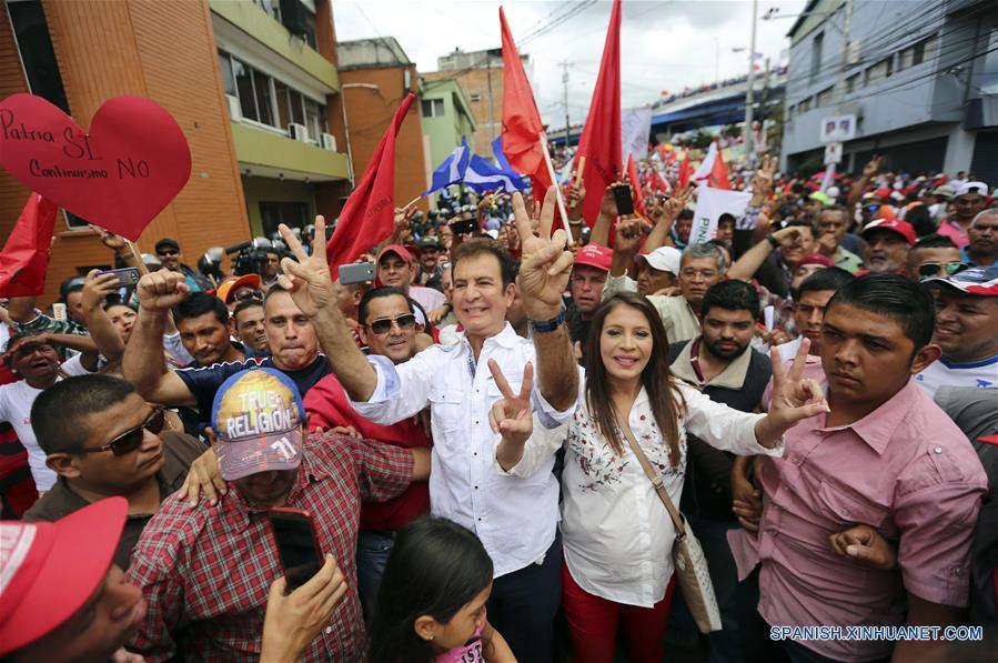 (4)HONDURAS-TEGUCIGALPA-POLITICA-ELECCIONES