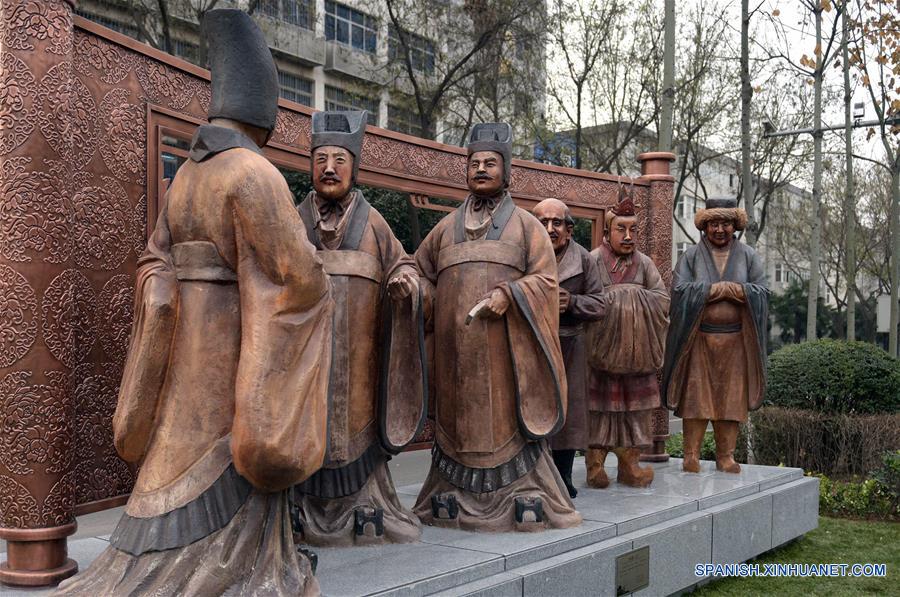 (3)CHINA-SHAANXI-CULTURA-ESCULTURA