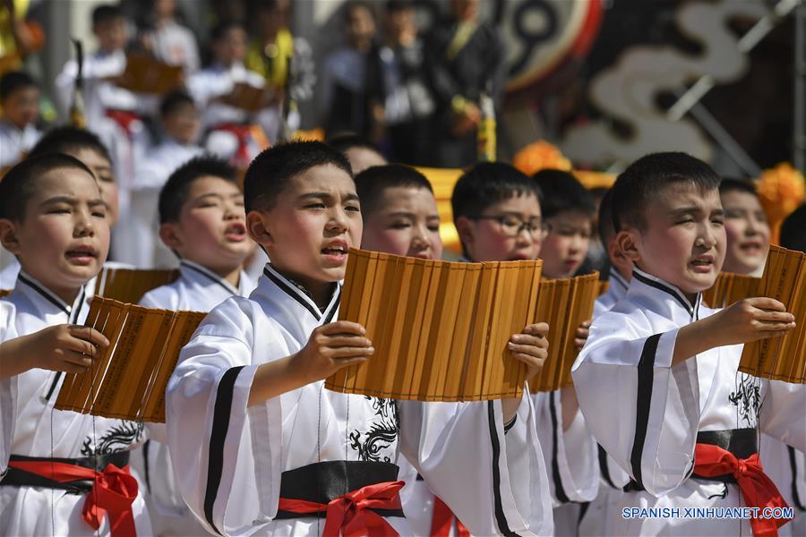 (1)CHINA-SHAANXI-ZHANG QIAN-CEREMONIA