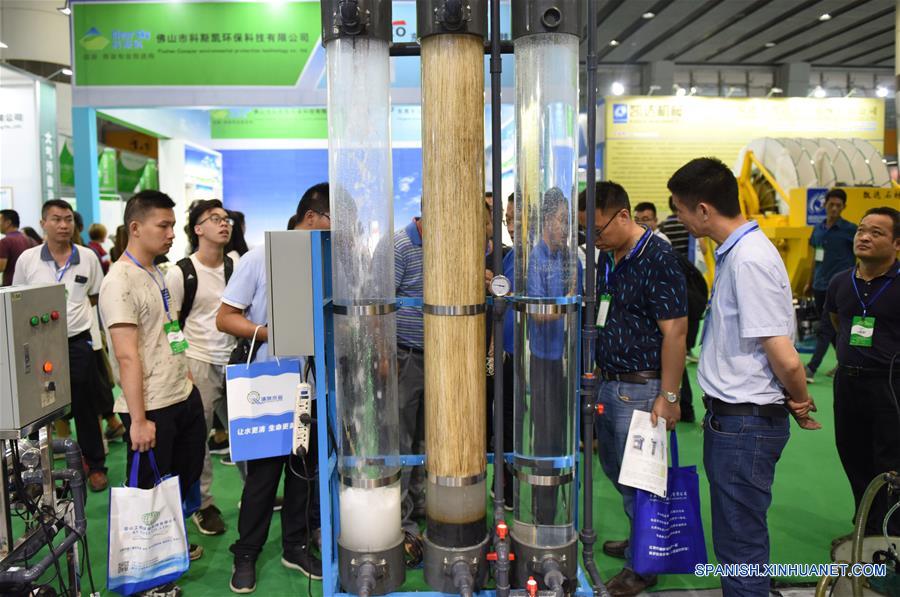 CHINA-GUANGDONG-PROTECCION DEL MEDIO AMBIENTE-EXPOSICION