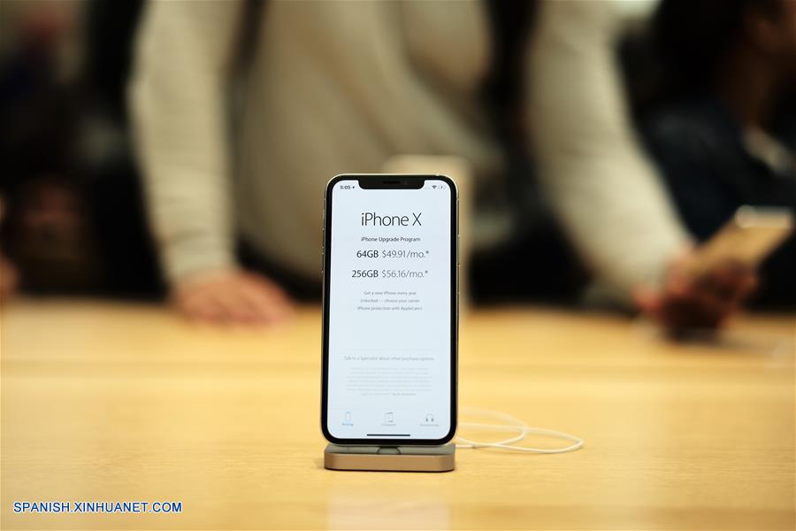 (4)EEUU-NUEVA YORK-TECNOLOGIA-IPHONE X