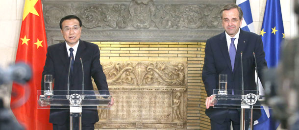 Primeros ministros chino y griego esperan una mayor cooperación de ganancia mutua
