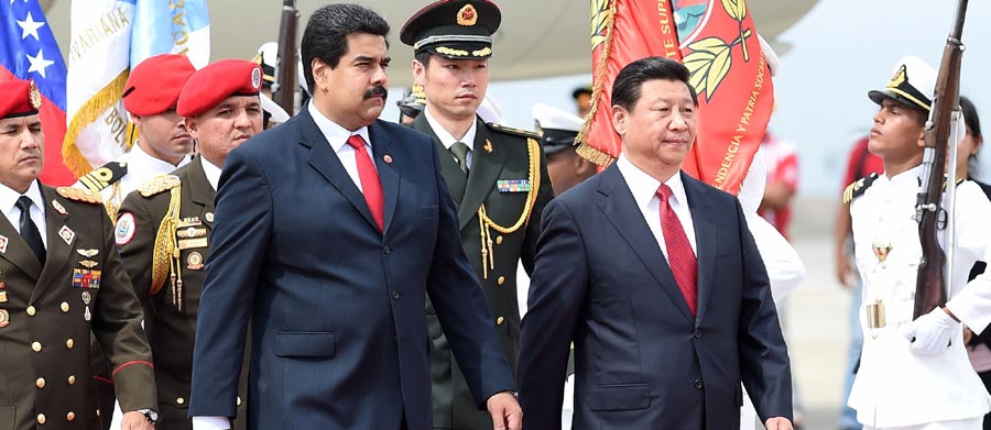 Presidente chino llega a Venezuela para realizar visita de Estado