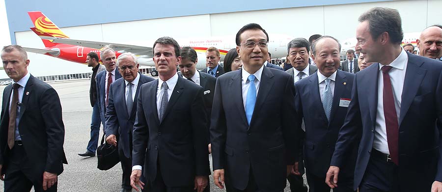 PM chino garantiza a compañías francesas perspectiva económica de China