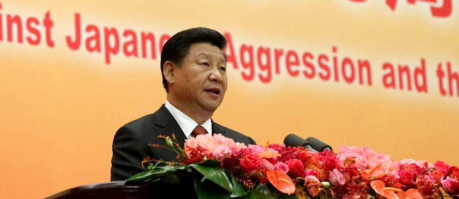 Presidente chino urge a todos los países a que recuerden la historia de la guerra 
y busquen desarrollo pacífico