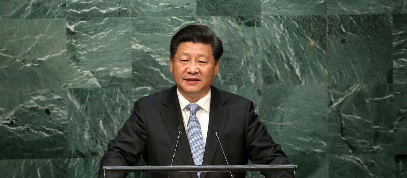 Presidente chino anuncia importantes medidas de apoyo a ONU