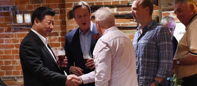 ESPECIAL: Chequers, testigo de vínculos más cercanos entre Xi y Cameron