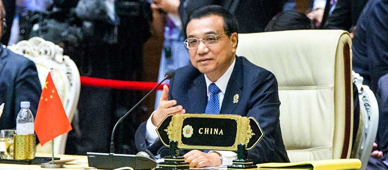 Premier chino pide paz e integración económica en Asia Oriental