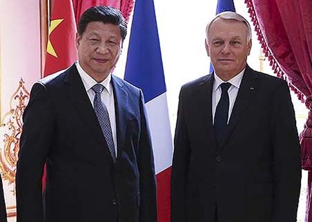 Presidente de China pide fortalecer cooperación chino-francesa