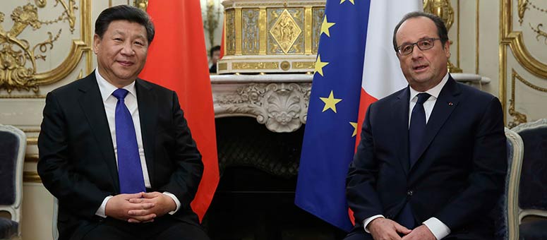 China y Francia trabajarán juntos por el éxito de la cumbre del clima de París