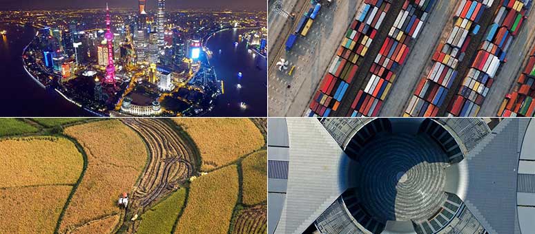 Visión 2015: Fotos aéreas impresionantes seleccionadas por Xinhua