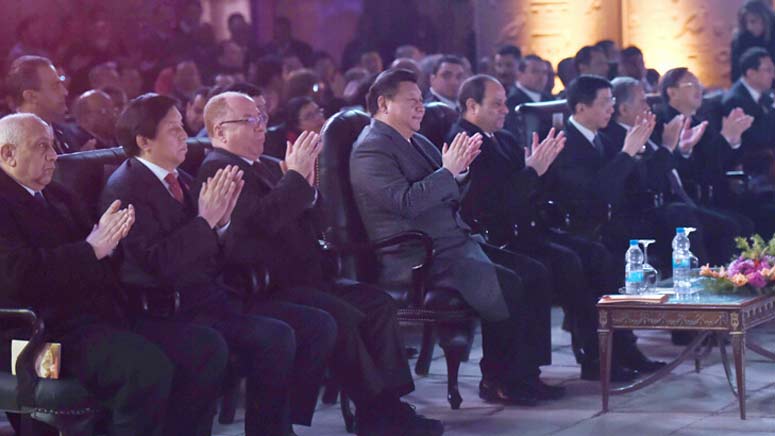 Fotos excelentes del presidente Xi en Egipto