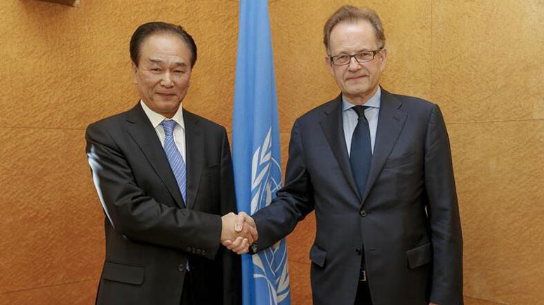 Presidente de Xinhua promete fortalecer cooperación con agencias de la ONU