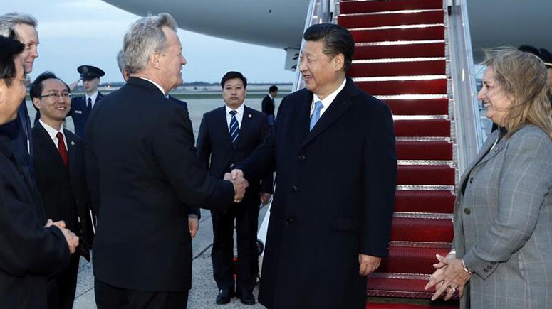 Presidente chino llega a Washington para Cumbre sobre Seguridad Nuclear