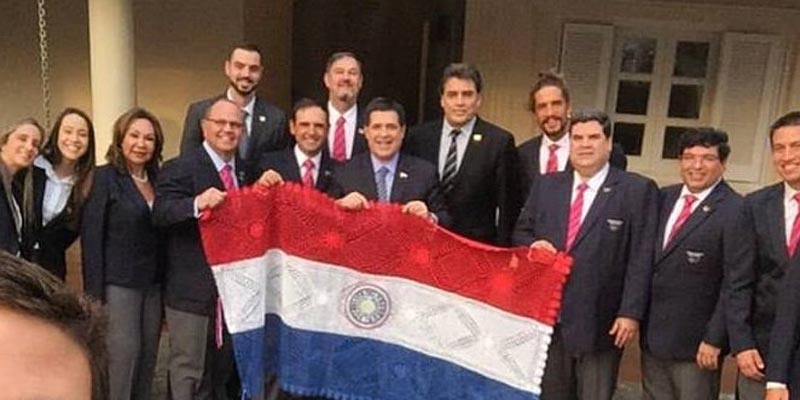 Río 2016: Presidente paraguayo recibe a delegación olímpica