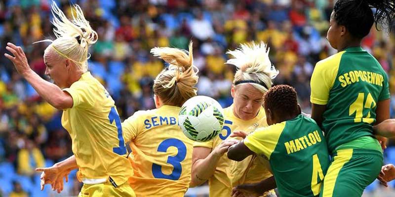 Río 2016-Fútbol(f): Suecia vence 1-0 a Sudáfrica en apertura de JJOO