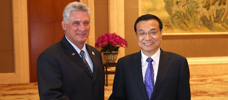Primer ministro chino subraya amistad y cooperación con Cuba