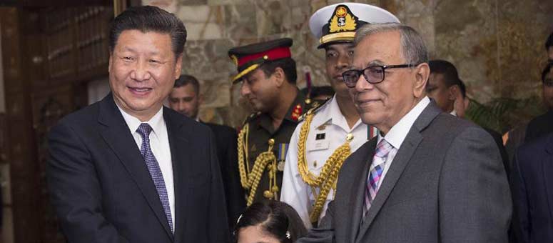 Presidente chino da bienvenida a oportunidades en vínculos entre China y Bangladesh
