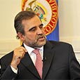 Óscar Rueda, embajador de Colombia