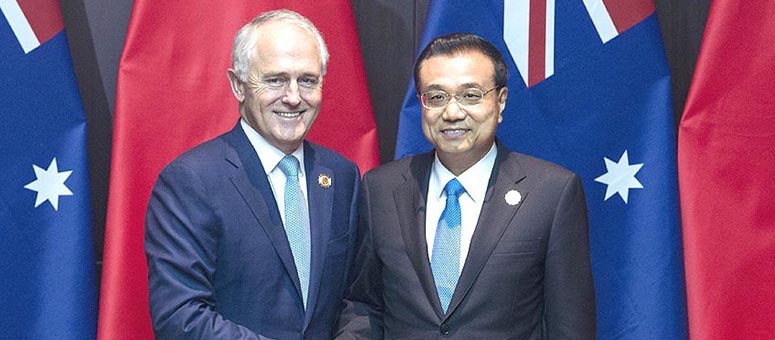 PM chino espera apoyo de Australia a proceso de Beijing para expandir consenso con Asean