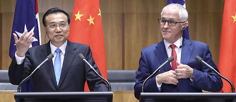 Premier chino garantiza la estabilidad en el Mar Meridional de China para estimular 
el comercio