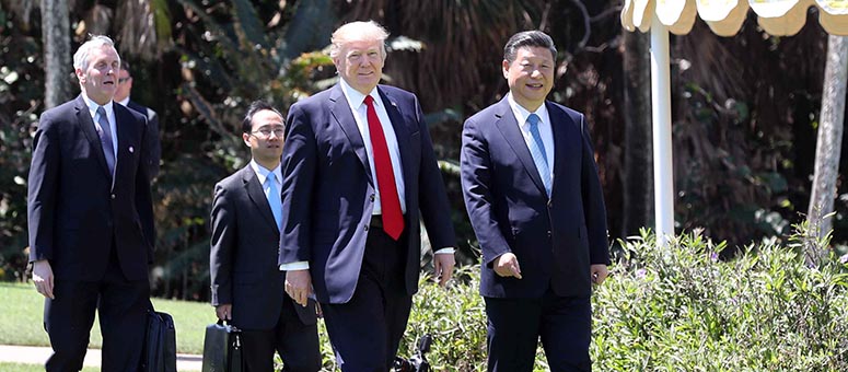 Xi y Trump prometen ampliar cooperación mutuamente beneficiosa y manejar 
diferencias