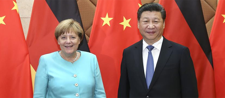 Presidente chino elogia relaciones maduras China-Alemania
