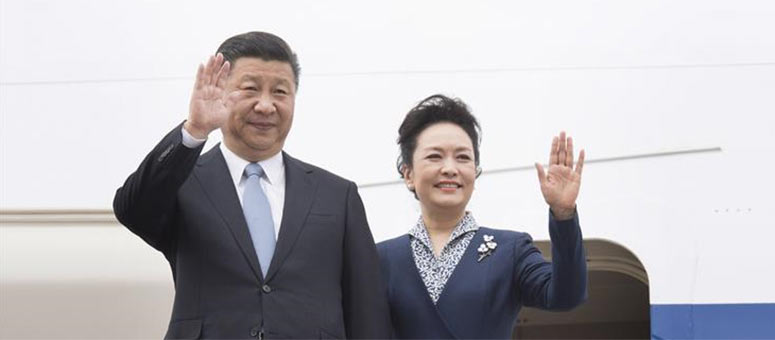 Xi llega a Moscú en visita de Estado a Rusia