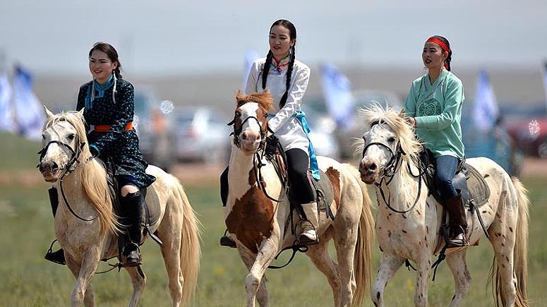 Caballo, muy importante para la cultura mongola
