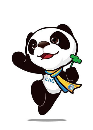 China develó a mascota y logotipo de Exposición Internacional de Importaciones