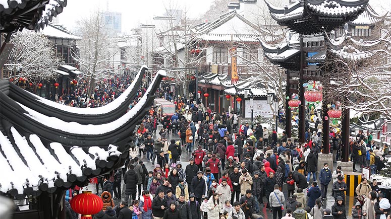 China registra fuerte crecimiento de turismo en vacaciones de Fiesta de Primavera