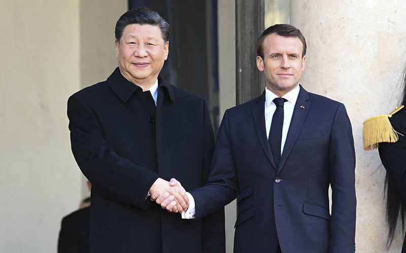 Xi y Macron acuerdan forjar asociación China-Francia más sólida, estable y vibrante