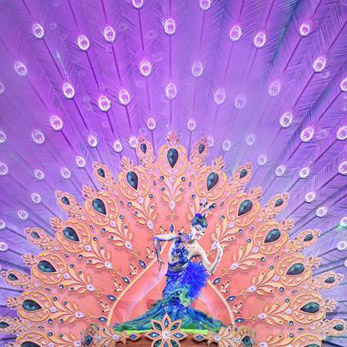 Carnaval de cultura asi&aacute;tica en Nido de P&aacute;jaro, Beijing