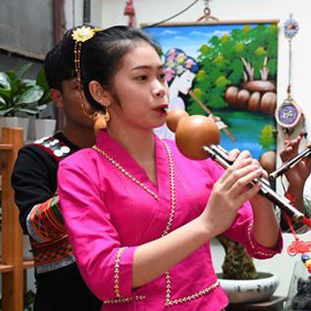 "Hulusi", instrumento musical chino tradicional