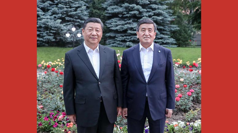 Presidentes de China y Kirguistán prometen promover lazos bilaterales