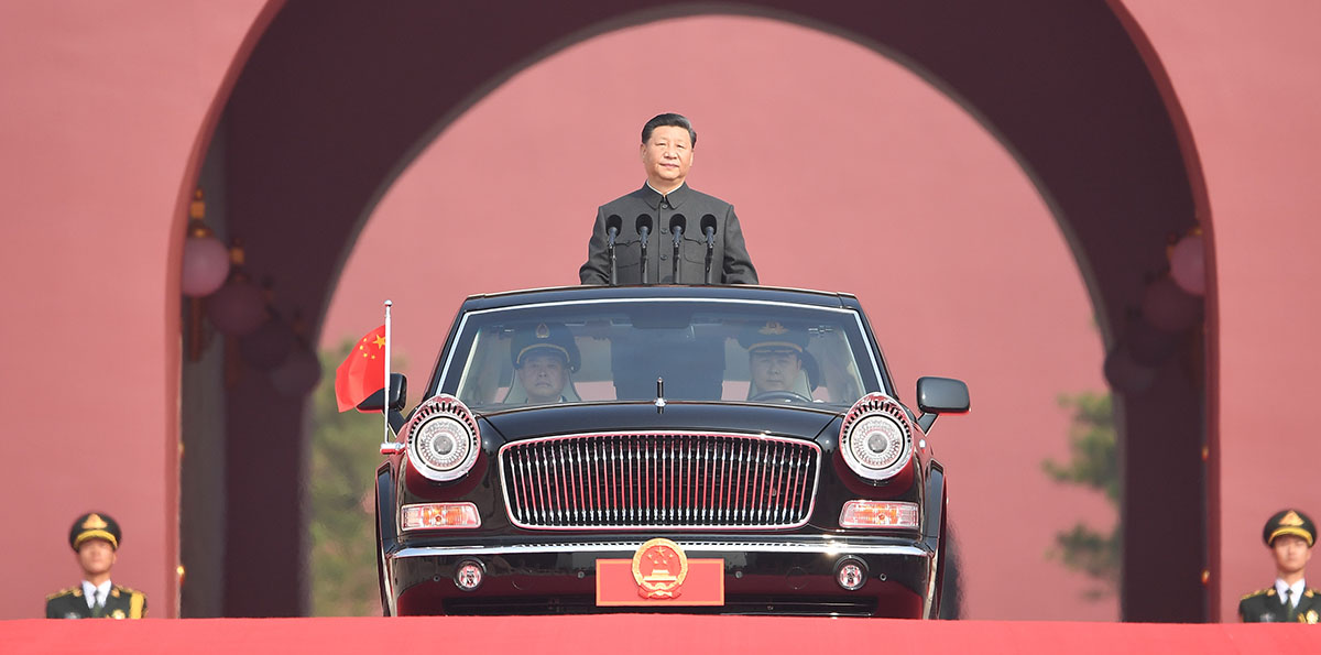 Enfoque de China: Presidente Xi pasa revista a las fuerzas armadas en Día Nacional por primera vez