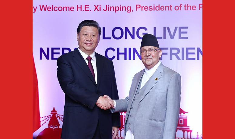 Xi dice que China está lista para impulsar cooperación amistosa con Nepal