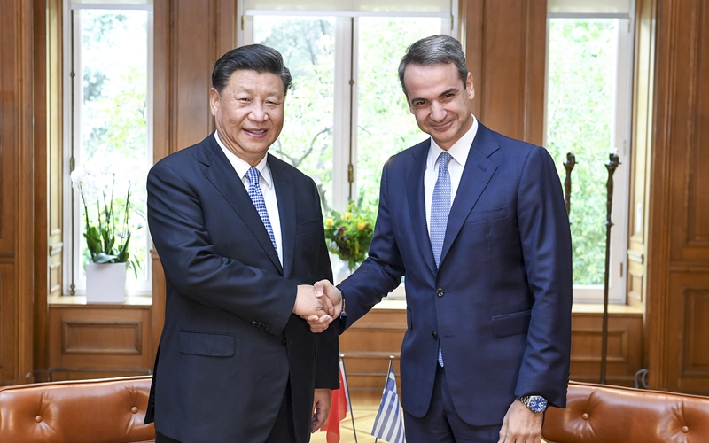 Xi pide fortalecer cooperación práctica China-Grecia