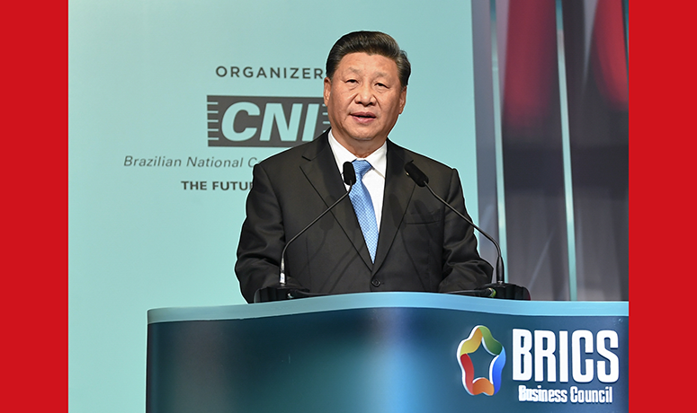 Xi pide participación activa de sector empresarial en cooperación BRICS