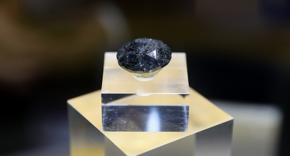 Shanghai: Diamante negro presentado la III CIIE