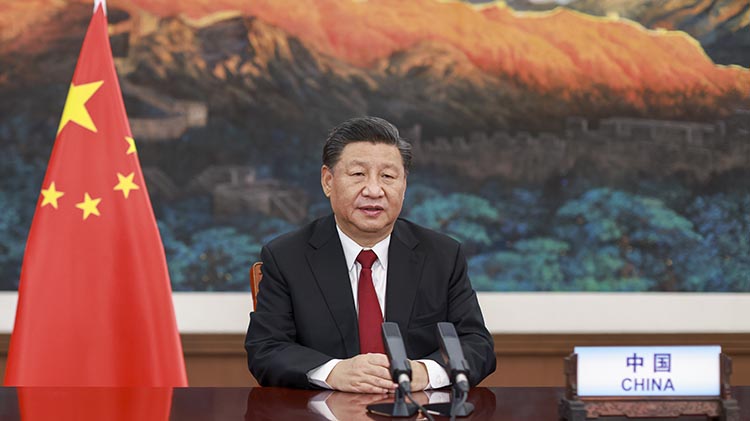 Xi pronuncia discurso en tercer Foro de París sobre la Paz