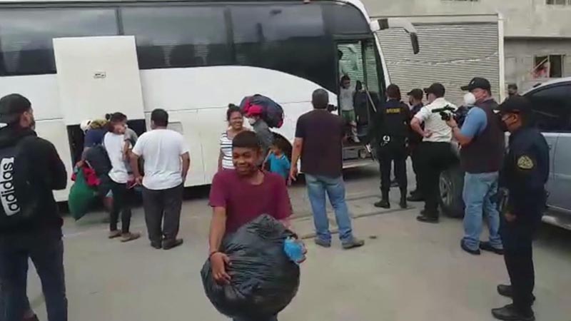Guatemala reporta 2.374 emigrantes retornados y 955 detenidos