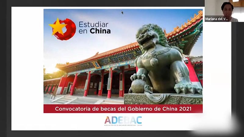 Promueven en Argentina programa de becas para estudiar en China